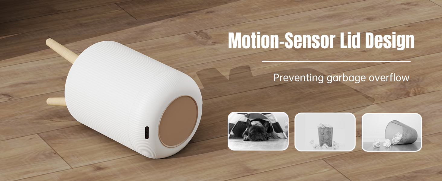 sensor trash can bathroom