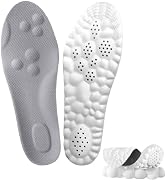 Orthopedic Insoles for Women &amp; Men - Plantar Fasciitis Insoles - Sports Shoe Insoles - 4D Cloud I...