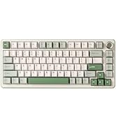 YUNZII B75 PRO Wireless Mechanical Keyboard,75% Layout with Knob,Hot Swap Gasket Structure,Creamy...