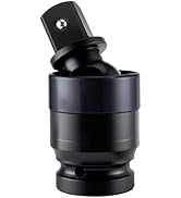 1 Inch Drive Universal Impact Joint,Cr-Mo Steel,Radius Corner Design,Flexible,Meets ANSI Standard...