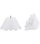 Aspen Creative 28003-15-2, Clip-on Tulip Shade for A-Type Bulb Indoor Location Light Fixtures/Whi...
