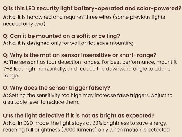 flood lights outdoor