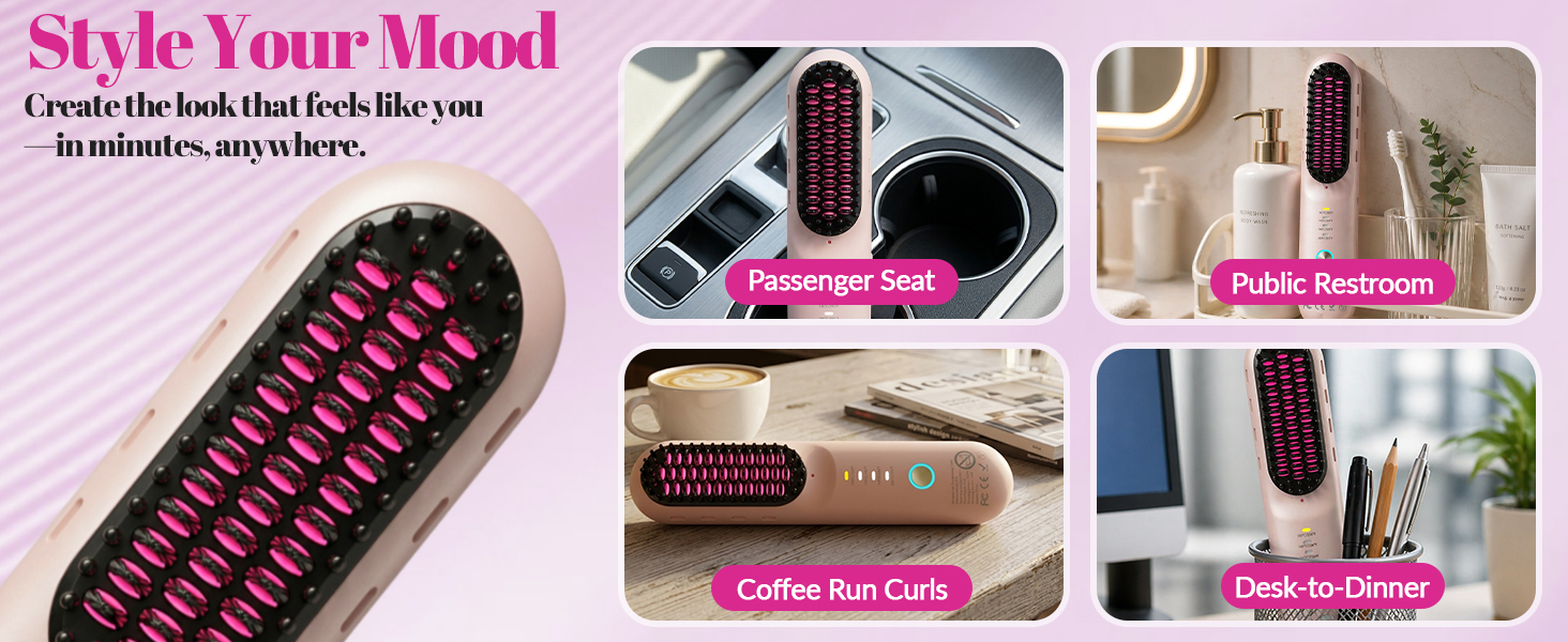 Cordless Straightening Comb