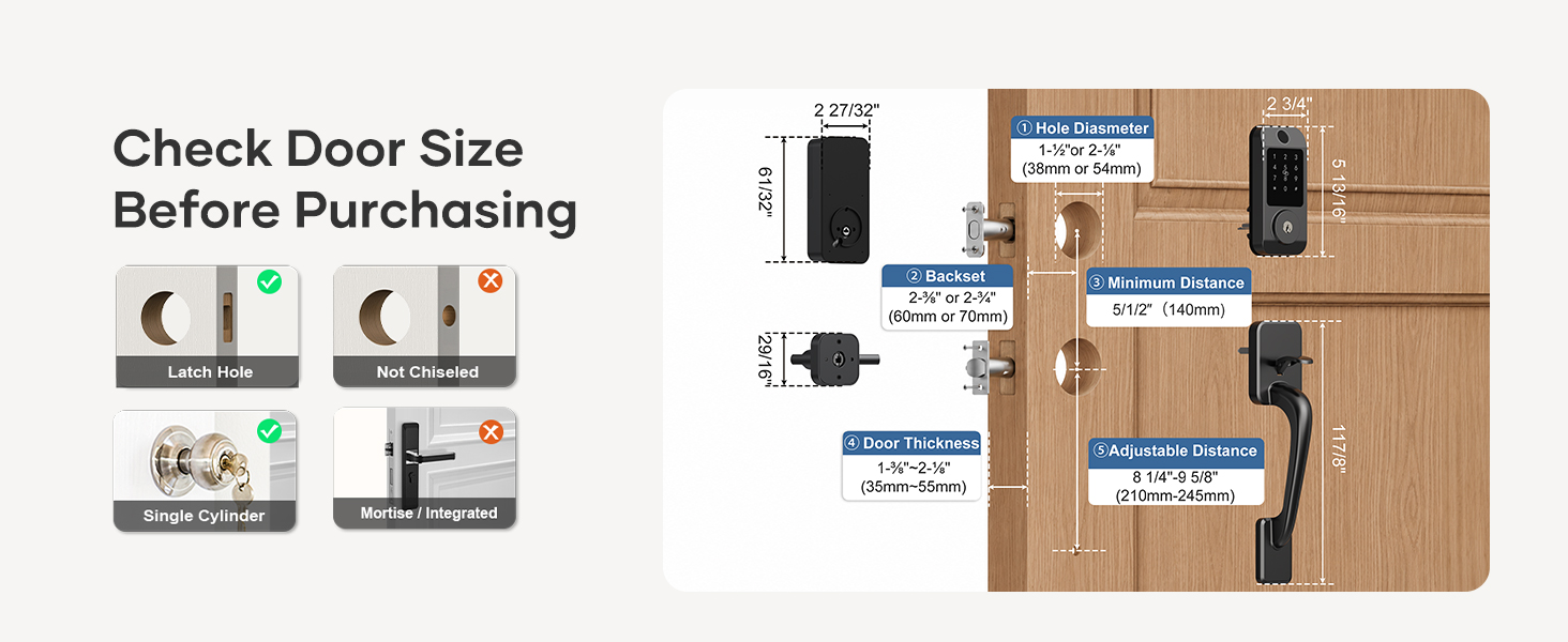 door locks with keypads