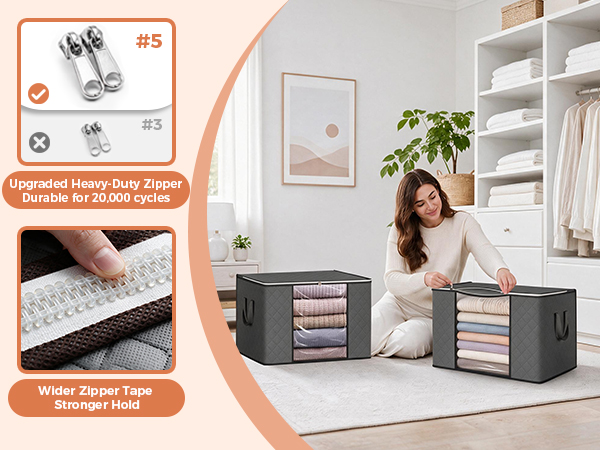 Foldable Storage Containers, 