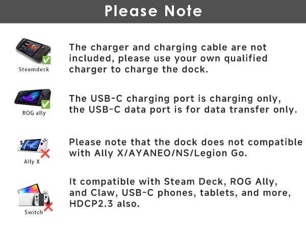 steam deck dock