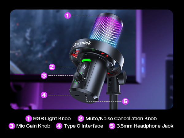 XM58 Gaming Microphone-MB4