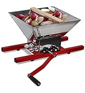 SQUEEZE master Fruit Apple Wine Classic Crusher -7 Litre/1.8Gallon Manual Grinder- Large Stainles...