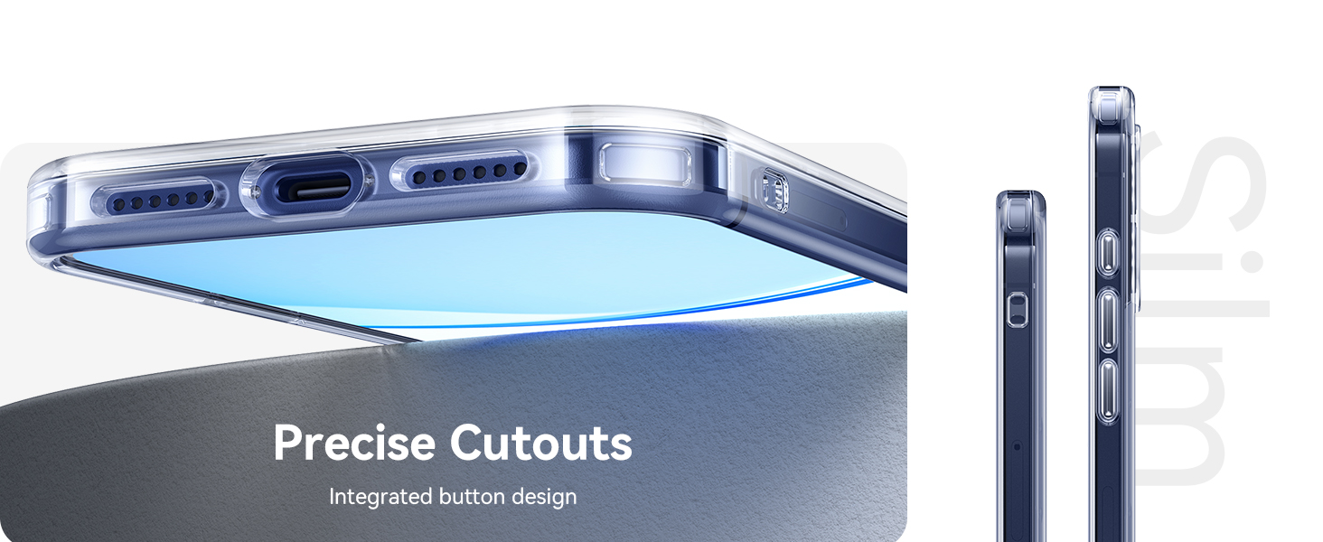 Peerock for iphone 17 pro max case clear with magnetic stand