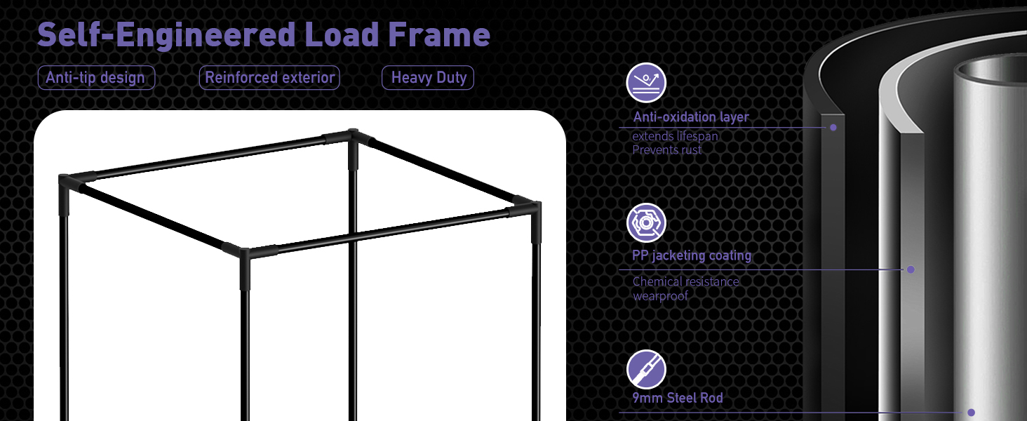 Matel Frame Laundry Basket