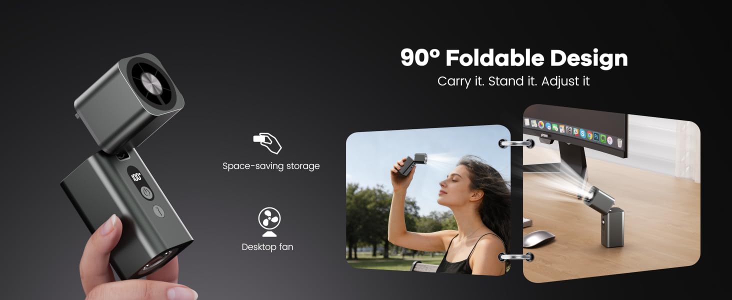 90° Foldable Design
