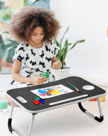 FISYOD Foldable Laptop Table Portable Lap Desk