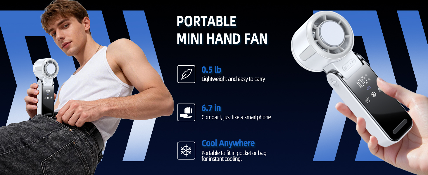 Portable Handheld Turbo Fan