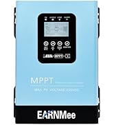EARNMee 120A MPPT Solar Charge Controller,12V 24V 36V 48V 60V 72V 84V 96V Solar Battery Regulator...