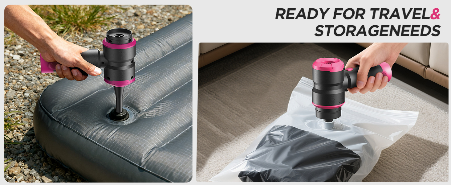 6-Cordless Mini Portable Vacuum &amp;amp; Air Duster