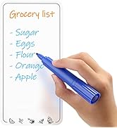 Magnetic Grocery List for Fridge - Dry Erase Small Grocery Shopping List - Magnet Grocery List fo...