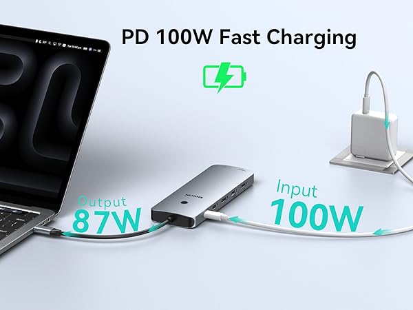 USB c hub 3 monitors