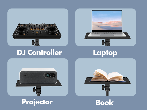 Multi-device availability Sheet Music Laptop Projector DJ Controller