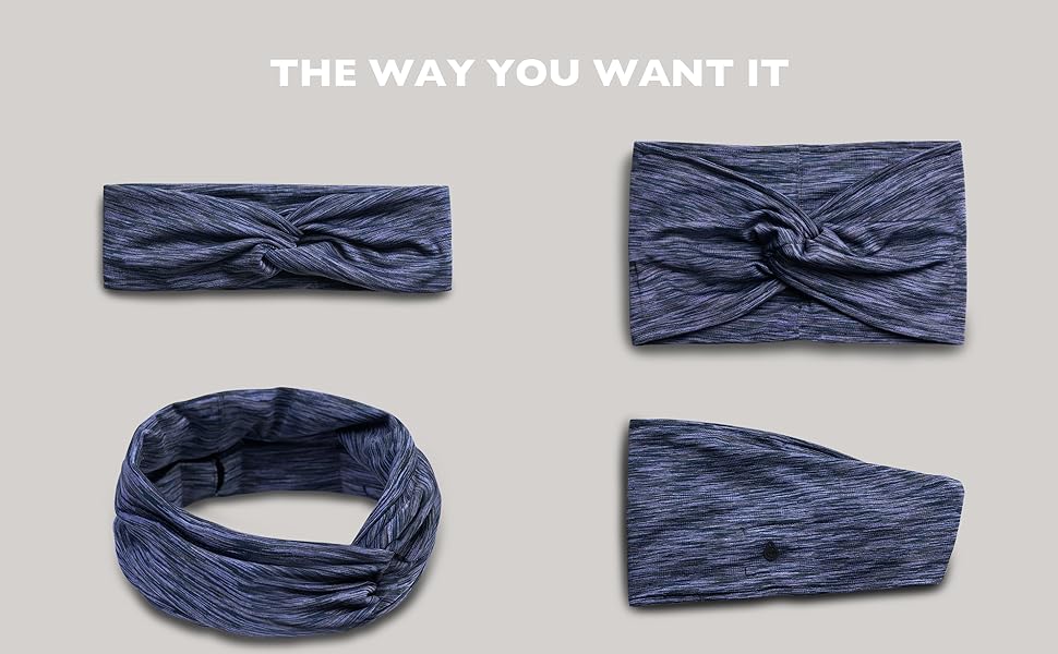 sports band yoga running workout work office slim sweat cool headband hairband style hairstyle hair