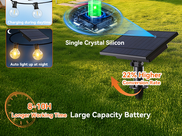 solar power string lights