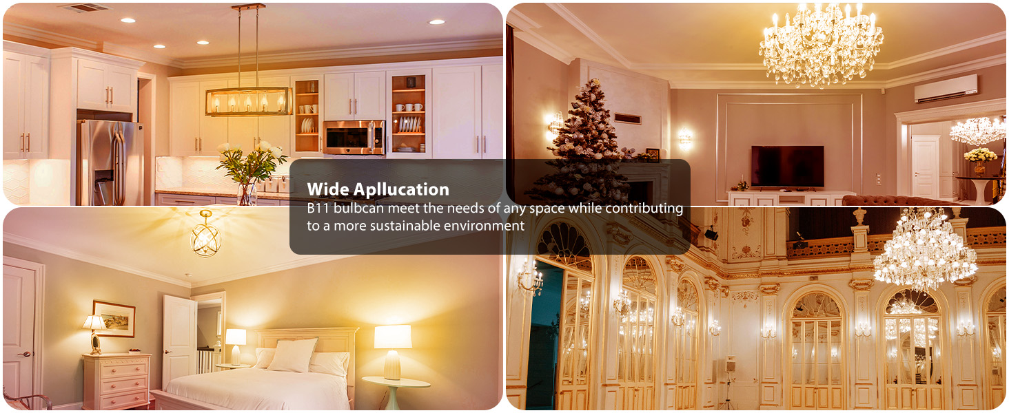 4 watt b11 led clear candelabra base