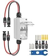 Solar Panel Disconnect Switch 400V 30Amp Small Circuit Breaker IP65 Outdoor Breaker Box and Solar...