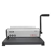 rayson SD1202 comb binding machine with comb spines