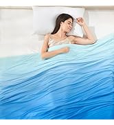 Elegear Cooling Comforter King Absorbs Body Heat to Keep Cool, Double-Sided Cooling Blanket for H...