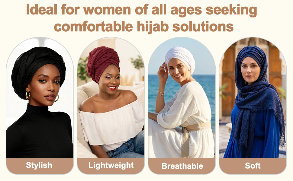 Comfortable hijab