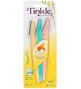 Dorco Tinkle Eyebrow Razors for Women, Dermaplane Razor 3Razors [3ct per pack (1pk)], Eyebrow Tri...