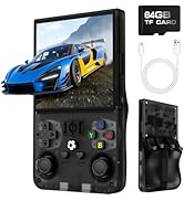 R36MAX Retro Handheld Game Console, Retro Gaming Console with 64G Built-in 18000+ Classic Games