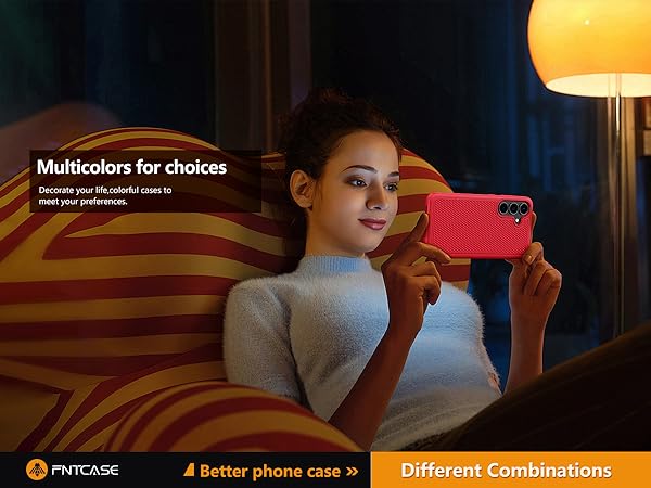 FNTCASE for Samsung Galaxy S25-FE Case