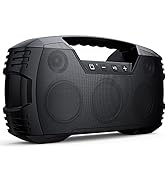 IPX7 Waterproof Bluetooth Speaker, 40W Portable Wireless Speaker, 32H Playtime, Stereo Loud Sound...