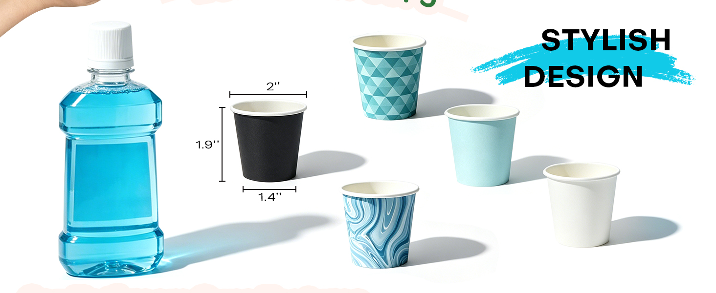 3 oz Bathroom Cups