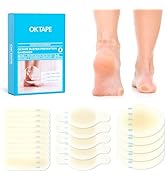 OK TAPE Blister Bandage,Waterproof Blister Prevention for Heel,20 Count(1.46in x 2.16in-5pcs,1.1i...