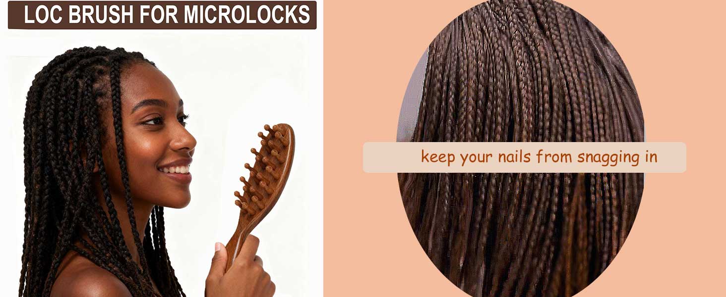Loc brush