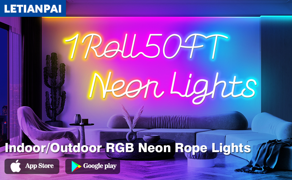 neon rope lights
