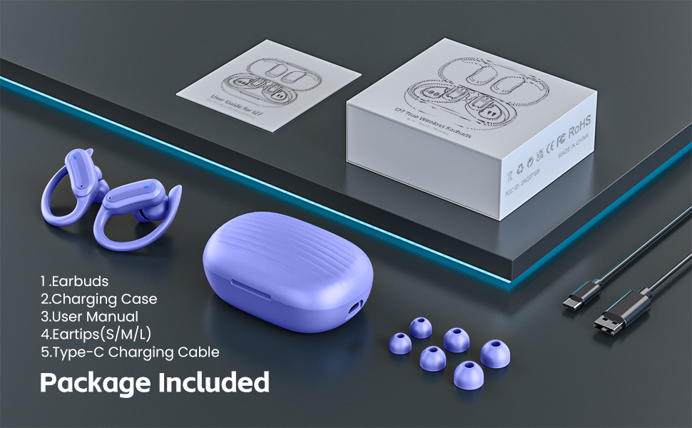 ear buds with charging case