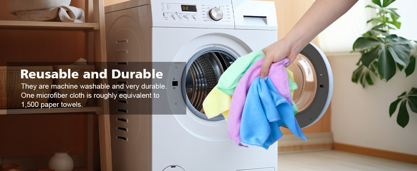 washable and reusable