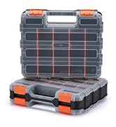 EMENTOL 2PCS Double Side Tool Organizer with Impact Resistant Polymer and Customizable Removable ...