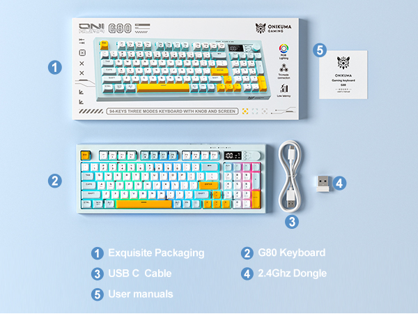 G80 Wireless Keyboard
