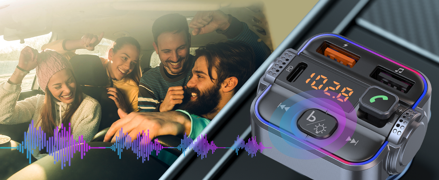 car music adapter bluetooth