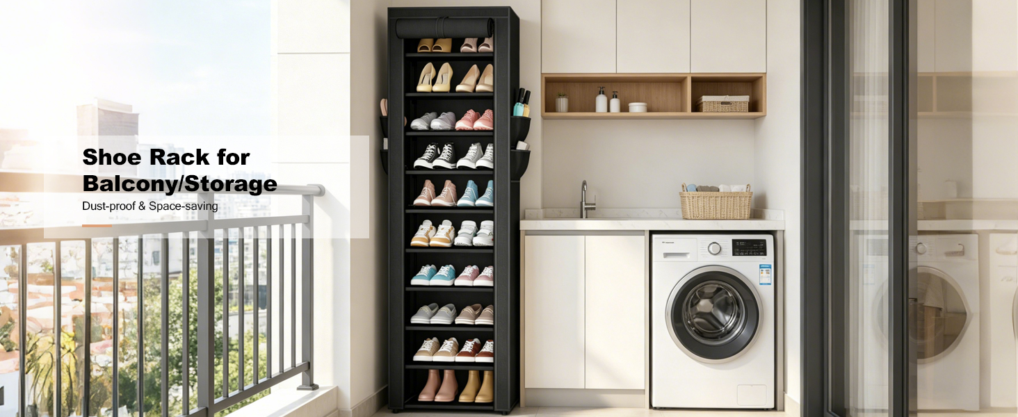 Shoe Rack for Balcony/Storage