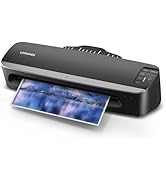 A3 4-Roller Laminating Machine, LOTHANEK 13 inch Heavy Duty 3-10 Mil Commercial Laminator Machine...