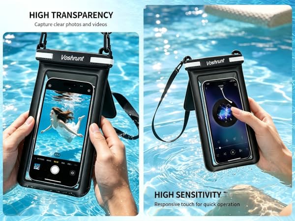 water phone protector pouch water proof phone case for swimming snorkeling boating