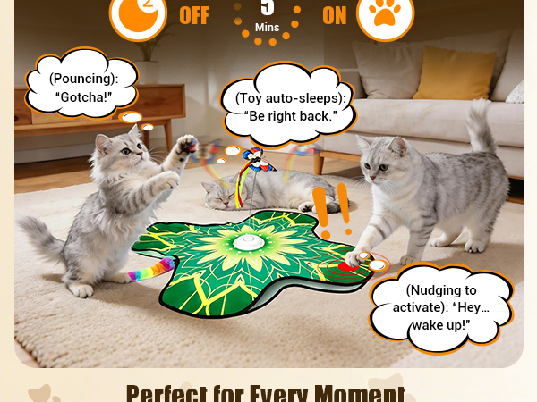 interactive cat toys for indoor cats