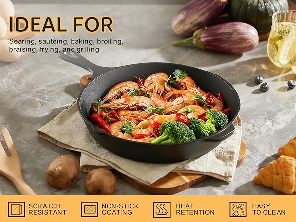 cast iron skillet