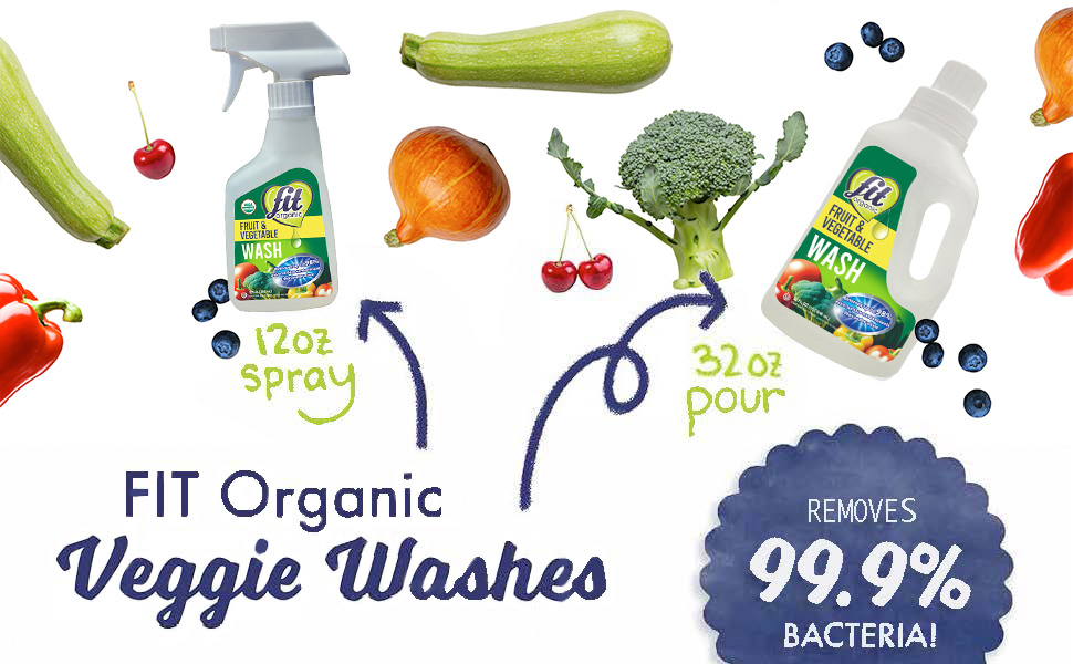 fit organic veggie washes