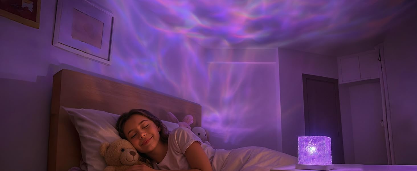 ocean wave projector light rechargeable