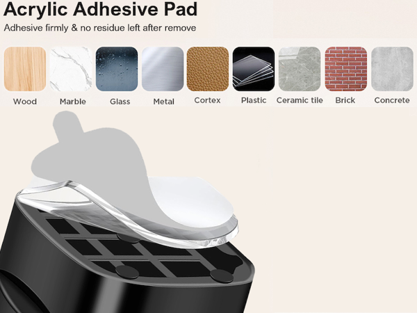 adhesive surface compatibility chart